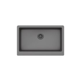 PELICAN PL-300 32 7/8" x 20 3/4" x 9" Granite Composite Apron Front Sink - Chroma