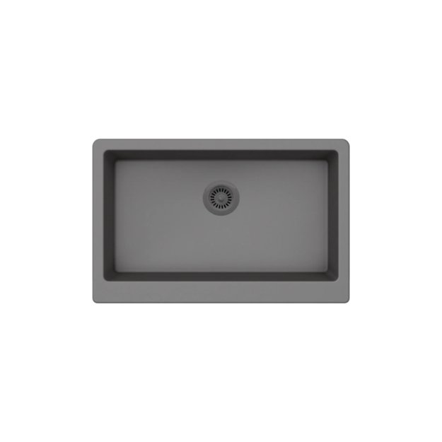 (image for) PELICAN PL-300 32 7/8" x 20 3/4" x 9" Granite Composite Apron Front Sink - Chroma