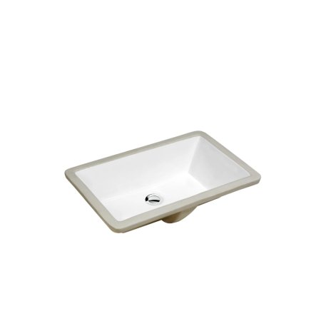 (image for) PELICAN PL-3033 Porcelain Undermount Bathroom Sink 18-1/2" x 11" - Bone