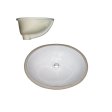 (image for) PELICAN PL-3059 Porcelain Undermount Bathroom Sink 17 1/4" x 14" x 5 3/4" - White