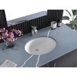 (image for) PELICAN PL-3072 Porcelain Undermount Bathroom Sink 15 1/4" x 12" x 6" - White