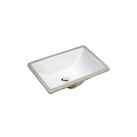 PELICAN PL-3088 Porcelain Undermount Bathroom Sink 16 1/4" x 11" x 5 1/2" - White