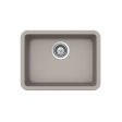 (image for) PELICAN PL-350 19 3/4" x 14 7/8" x 6 11/16" Granite Composite Small Single Bowl Sink - Concrete