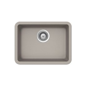 PELICAN PL-350 19 3/4" x 14 7/8" x 6 11/16" Granite Composite Small Single Bowl Sink - Concrete
