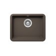 (image for) PELICAN PL-350 19 3/4" x 14 7/8" x 6 11/16" Granite Composite Small Single Bowl Sink - Mocha