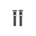 (image for) PELICAN PL-38 Pop Up Drain w/o Overflow - Matte Black