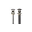 (image for) PELICAN PL-44 Pop Up Drain w/ Overflow - Brushed Nickel