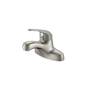 PELICAN PL-8104 One Hole Bathroom Faucet - Brushed Nickel