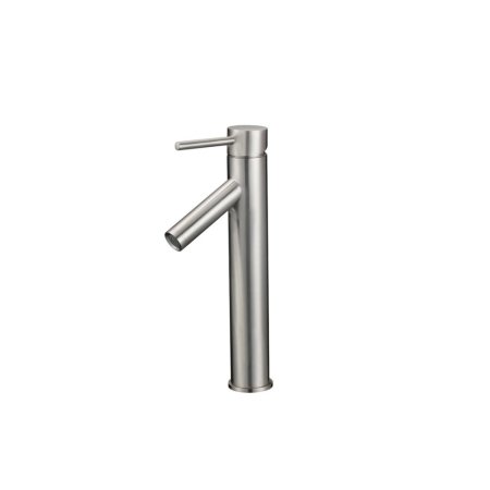 (image for) PELICAN PL-8112 Single Hole Vessel Bathroom Faucet - Brushed Nickel