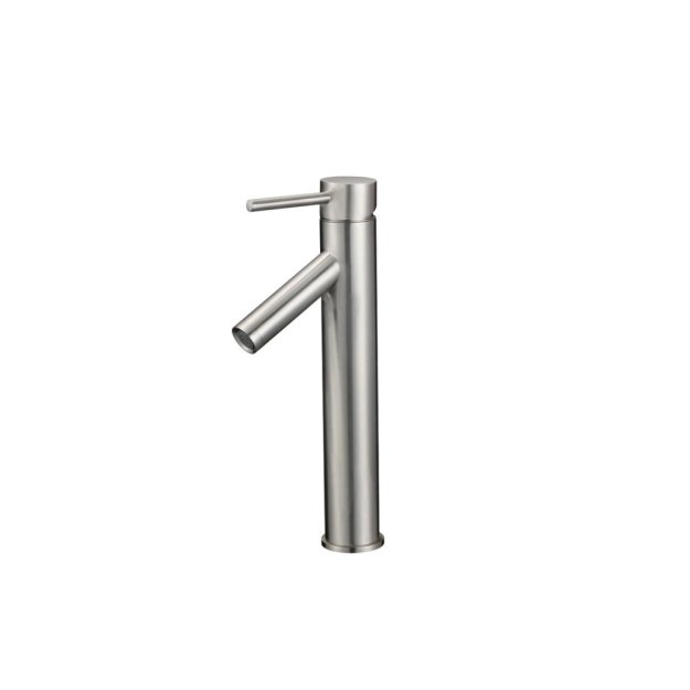 (image for) PELICAN PL-8112 Single Hole Vessel Bathroom Faucet - Brushed Nickel