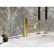 (image for) PELICAN PL-8113 Single Hole Bathroom Faucet - Brushed Gold