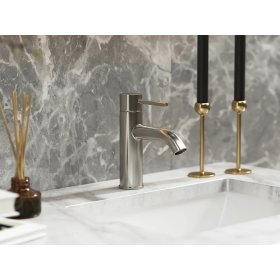 PELICAN PL-8113 Single Hole Bathroom Faucet - Brushed Nickel