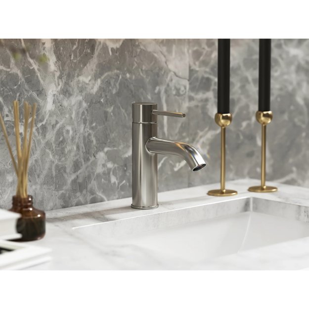 (image for) PELICAN PL-8113 Single Hole Bathroom Faucet - Brushed Nickel