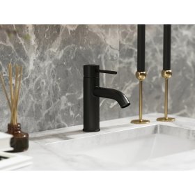 PELICAN PL-8113 Single Hole Bathroom Faucet - Matte Black