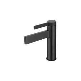 (image for) PELICAN PL-8116 One Hole Bathroom Faucet - Matte Black