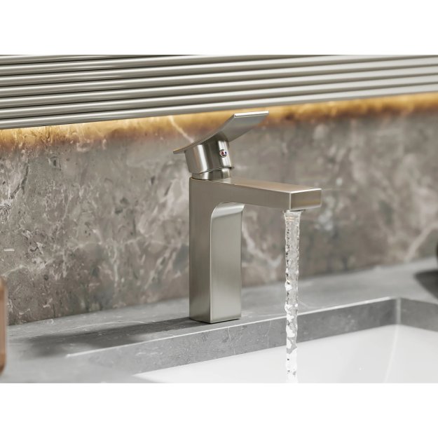 (image for) PELICAN PL-8142 Single Hole Bathroom Faucet - Brushed Nickel
