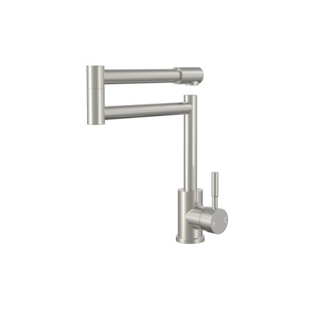 (image for) PELICAN PL-8206 Single Hole Pull Down Kitchen Faucet - Brushed Nickel
