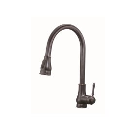 PELICAN PL-8217 Single Hole Pull Down Kitchen Faucet - Oil Rubbed Bronze