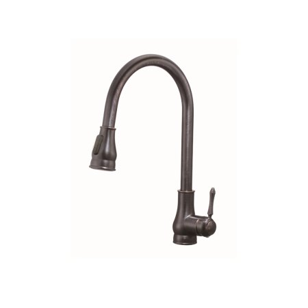 (image for) PELICAN PL-8217 Single Hole Pull Down Kitchen Faucet - Oil Rubbed Bronze