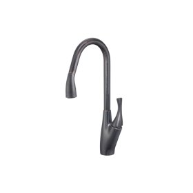 PELICAN PL-8224 Single Hole Pull Down Kitchen Faucet - Oil Rubbed Bronze