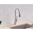 (image for) PELICAN PL-8224 Single Hole Pull Down Kitchen Faucet - Brushed Nickel
