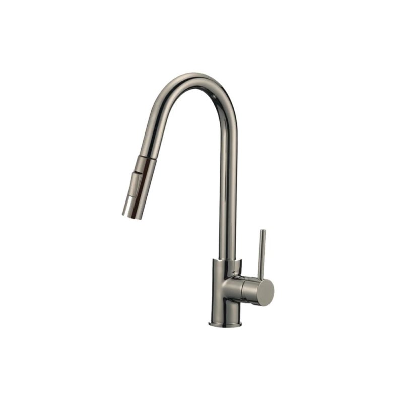PELICAN PL-8231 Single Hole Pull Down Kitchen Faucet - Brushed Nickel