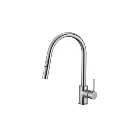 (image for) PELICAN PL-8231 Single Hole Pull Down Kitchen Faucet - Chrome