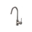 (image for) PELICAN PL-8237 Single Hole Kitchen Faucet - Brushed Nickel