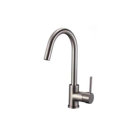 (image for) PELICAN PL-8237 Single Hole Kitchen Faucet - Brushed Nickel