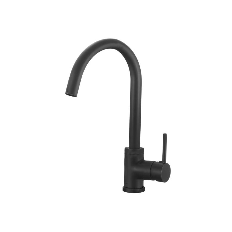 PELICAN PL-8237 Single Hole Kitchen Faucet - Matte Black