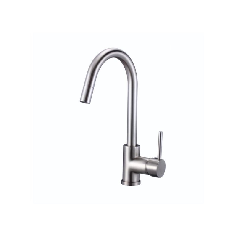 PELICAN PL-8237 Single Hole Kitchen Faucet - Chrome