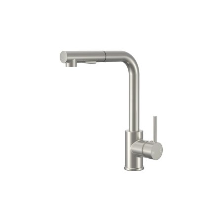 (image for) PELICAN PL-8248 Single Hole Pull Down Kitchen Faucet - Brushed Nickel