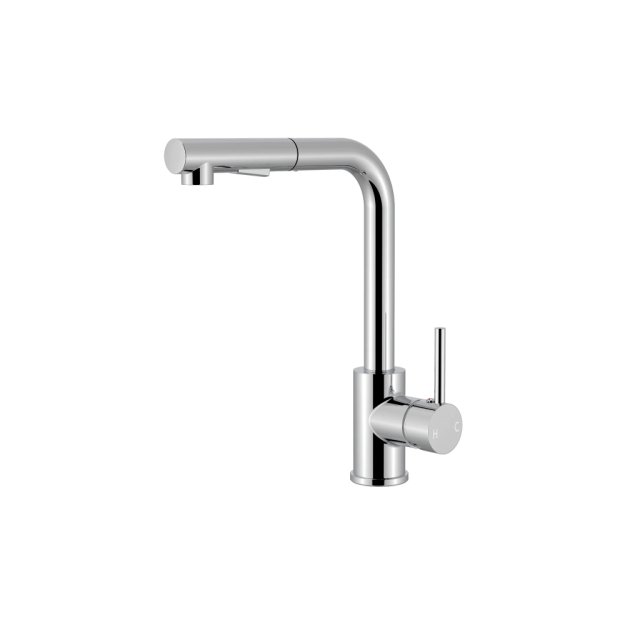 (image for) PELICAN PL-8248 Single Hole Pull Down Kitchen Faucet - Chrome