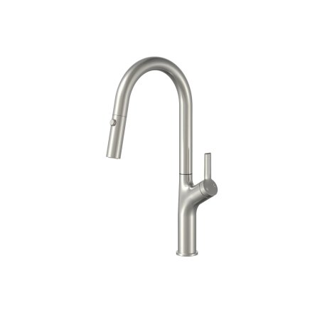 (image for) PELICAN PL-8257 Single Hole Pull Down Kitchen Faucet - Brushed Nickel