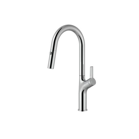 (image for) PELICAN PL-8257 Single Hole Pull Down Kitchen Faucet - Chrome