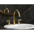 (image for) PELICAN PL-8312 Three Hole Vessel Bathroom Faucet - Brushed Gold