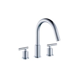 (image for) PELICAN PL-8312 Three Hole Vessel Bathroom Faucet - Chrome