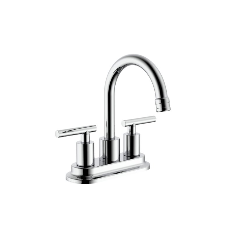 PELICAN PL-8330 Three Hole Bathroom Faucet - Chrome