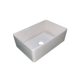 PELICAN PL-FC3020WS Workstation Style Farmhouse Fireclay Sink - 30" x 20" x 10"