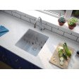 (image for) PELICAN PL-HA104 RO 16 Gauge Stainless Steel Undermount Kitchen Sink 17'' x 18'' x 10" w/ Zero Radius Corners