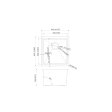 (image for) PELICAN PL-HA104 RO 16 Gauge Stainless Steel Undermount Kitchen Sink 17'' x 18'' x 10" w/ Zero Radius Corners