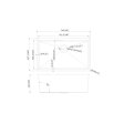 (image for) PELICAN PL-HA109 R0 16G Handmade 16 Gauge Stainless Steel Undermount Kitchen Sink 30" x 18" x 10'' w/ Zero Radius Corners