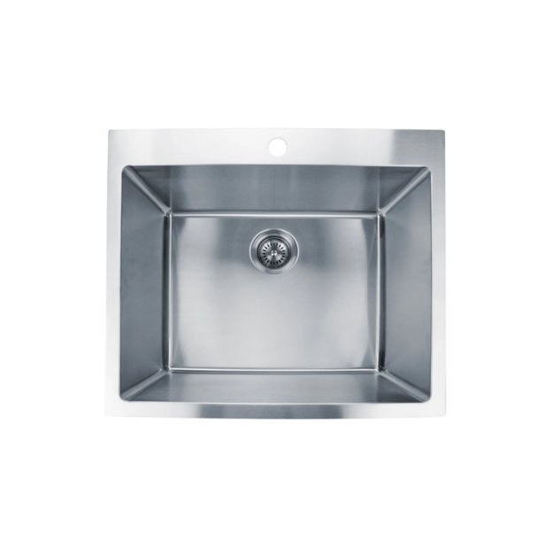 (image for) PELICAN PL-LS2522 16G Handmade 16 Gauge Stainless Steel Laundry Sink 25" x 22" x 12'' w/ Micro Radius Corners