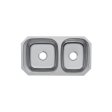 (image for) PELICAN PL-VP6040 16G Stainless Steel Double Bowl Undermount Kitchen Sink 32-1/8'' x 18"