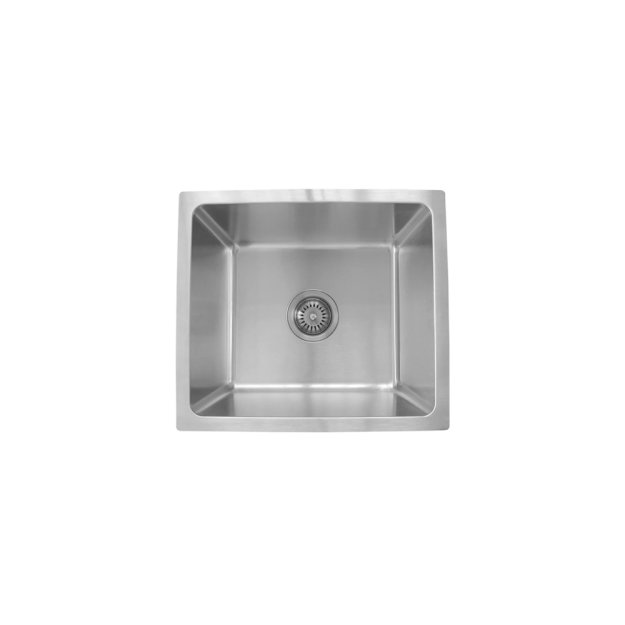 (image for) PELICAN PL-VR1816 R20 18 Gauge Stainless Steel Undermount Kitchen Sink 18'' x 16'' w/ Low Radius Corners