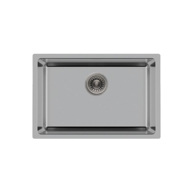 (image for) PELICAN PL-VR2718 R20 18 Gauge Stainless Steel Undermount Kitchen Sink 27'' x 18'' w/ Low Radius Corners