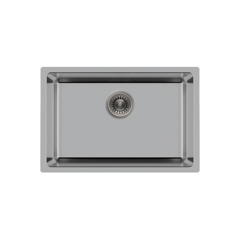 (image for) PELICAN PL-VR2718 R20 18 Gauge Stainless Steel Undermount Kitchen Sink 27'' x 18'' w/ Low Radius Corners