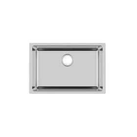 PELICAN PL-VR2718 R20 18 Gauge Stainless Steel Undermount Kitchen Sink 27'' x 18'' w/ Low Radius Corners