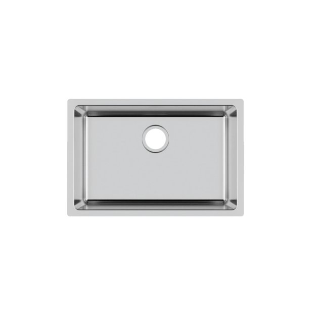 (image for) PELICAN PL-VR2718 R20 18 Gauge Stainless Steel Undermount Kitchen Sink 27'' x 18'' w/ Low Radius Corners