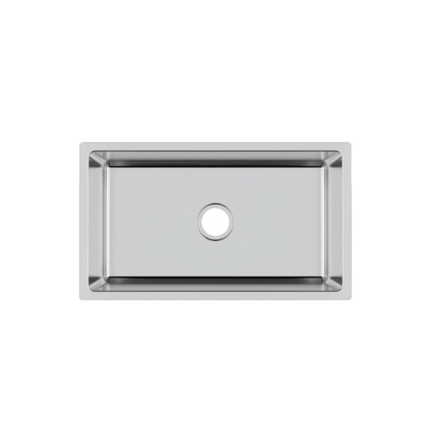 (image for) PELICAN PL-VR3118 R20 18 Gauge Stainless Steel Undermount Kitchen Sink 31'' x 18'' w/ Low Radius Corners